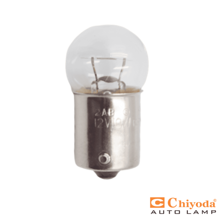 2pc Chiyoda Bulb G18 Base BA15S 12V 10W