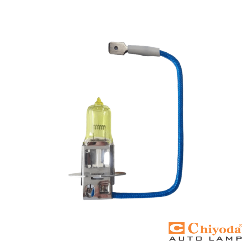1Pc H3 Golden Glare Bulb